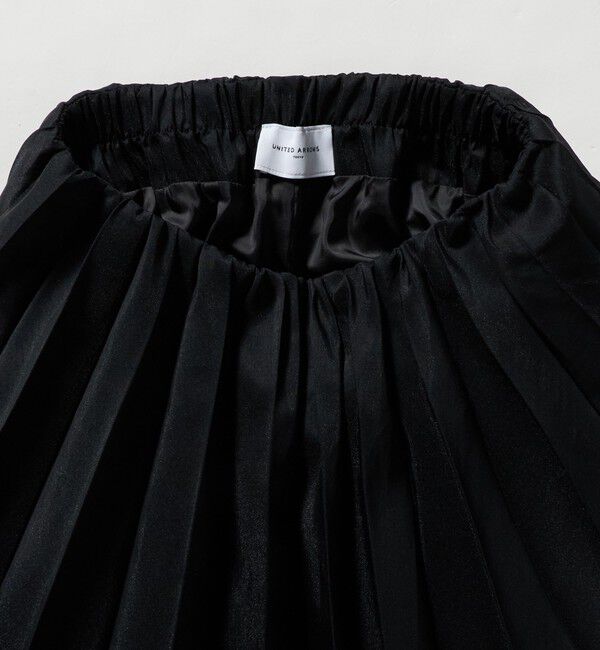 UNITED ARROWS「オーガンジー プリーツスカート」|スカート|