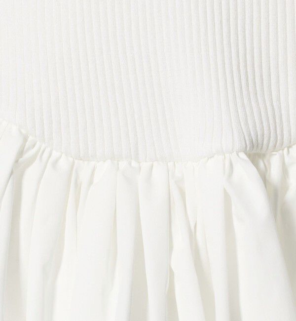 AEWEN MATOPH「＜AEWEN MATOPH＞バルーンコンビ 二ットプルオーバー ‐ ウォッシャブル ‐」|ニット・セーター|