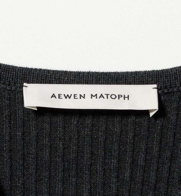AEWEN MATOPH「＜AEWEN MATOPH＞バルーンコンビ 二ットプルオーバー ‐ ウォッシャブル ‐」|ニット・セーター|