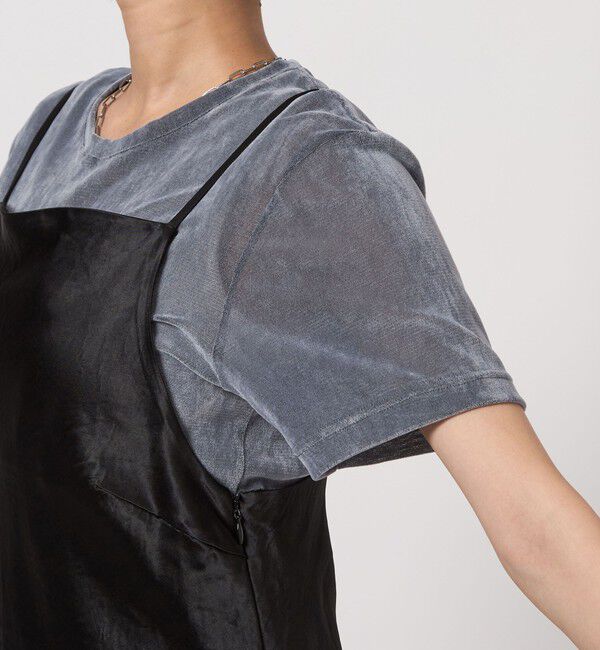 UNITED ARROWS green label relaxing「サテン キャミソール ワンピース」|ワンピース|