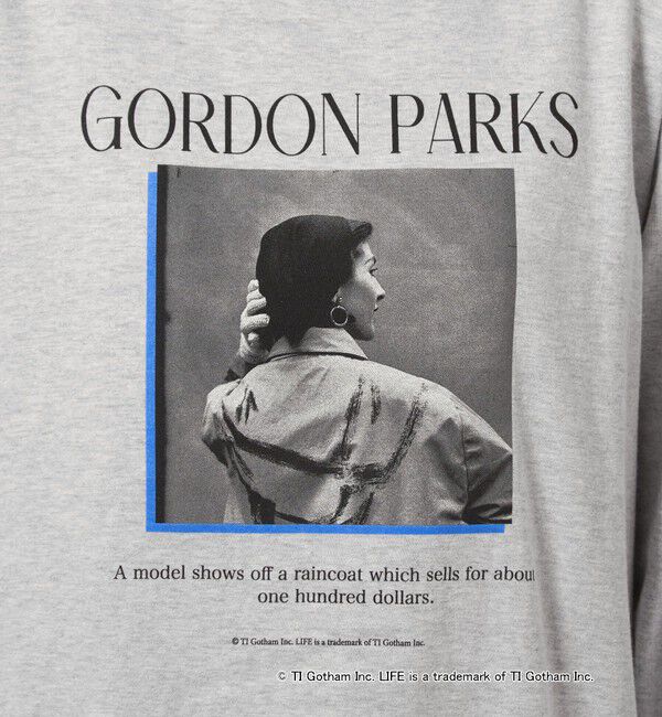 UNITED ARROWS green label relaxing「【別注】＜GOOD ROCK SPEED＞LIFE PC ロングスリーブ Tシャツ ミディアムグレー」|Tシャツ・カットソー|