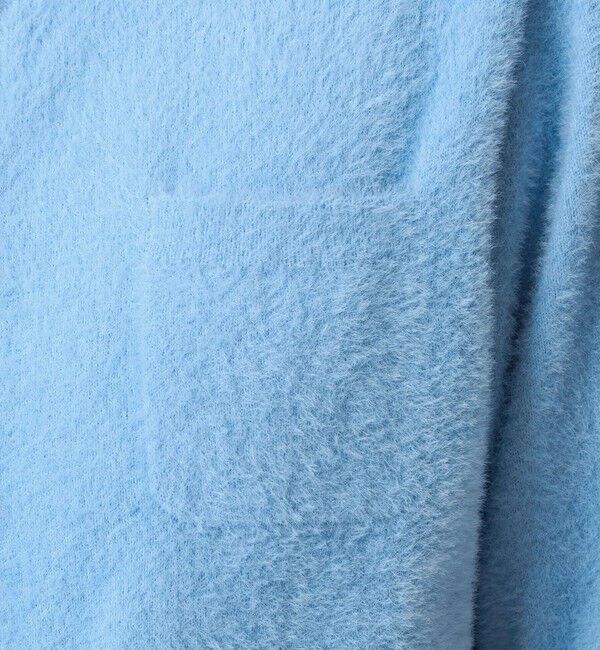 UNITED ARROWS green label relaxing「フラッフフェザー ショートスリーブ ニット カーディガン -ウォッシャブル-」|カーディガン|