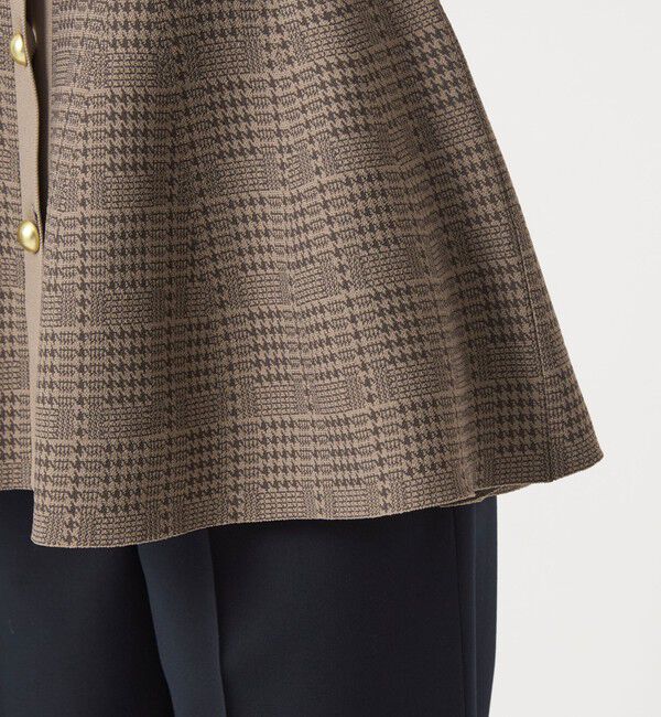 UNITED ARROWS green label relaxing「 ペプラム ジレ ニット プルオーバー -ウォッシャブル-」|ベスト・ジレ|