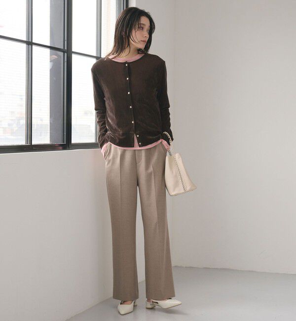 UNITED ARROWS green label relaxing「極みシアーフロッキーカーデ」|カーディガン|