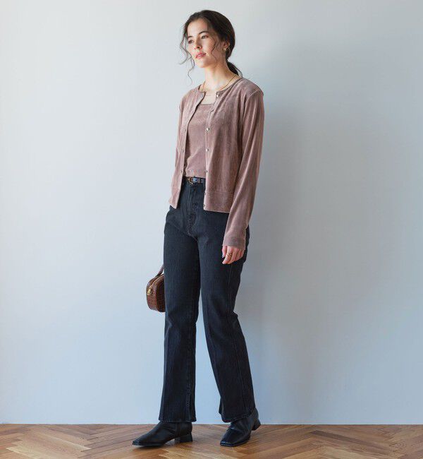 UNITED ARROWS green label relaxing「極みシアーフロッキーカーデ」|カーディガン|