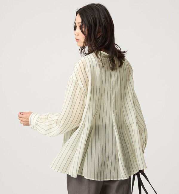 UNITED ARROWS green label relaxing「ミルフィーユフレアブラウス」|シャツ・ブラウス|