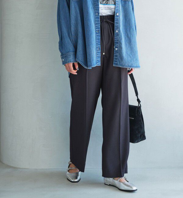 UNITED ARROWS green label relaxing「ニーハイフレアパンツ ［size SHORT/TALLあり］」|その他|