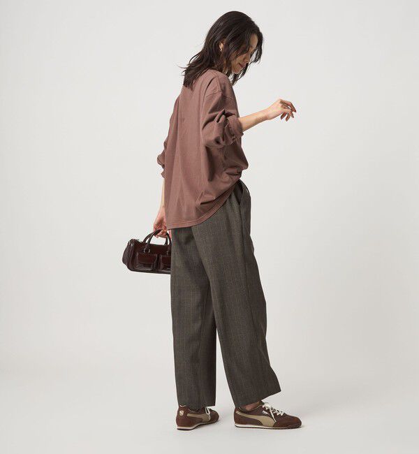 UNITED ARROWS green label relaxing「ニーハイフレアパンツ ［size SHORT/TALLあり］」|その他|