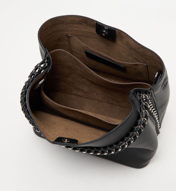 UNITED ARROWS green label relaxing「チェーンハンドル 2WAY スクエアバッグ ショルダーバッグ」|ショルダー・メッセンジャー|