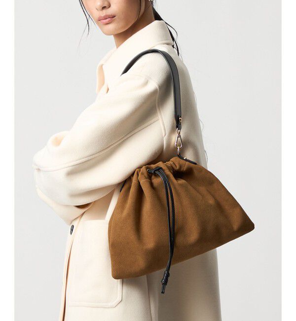 EMMEL REFINES「＜EMMEL REFINES＞EM ドロスト 2WAY ショルダーバッグ」|その他|BEIGE