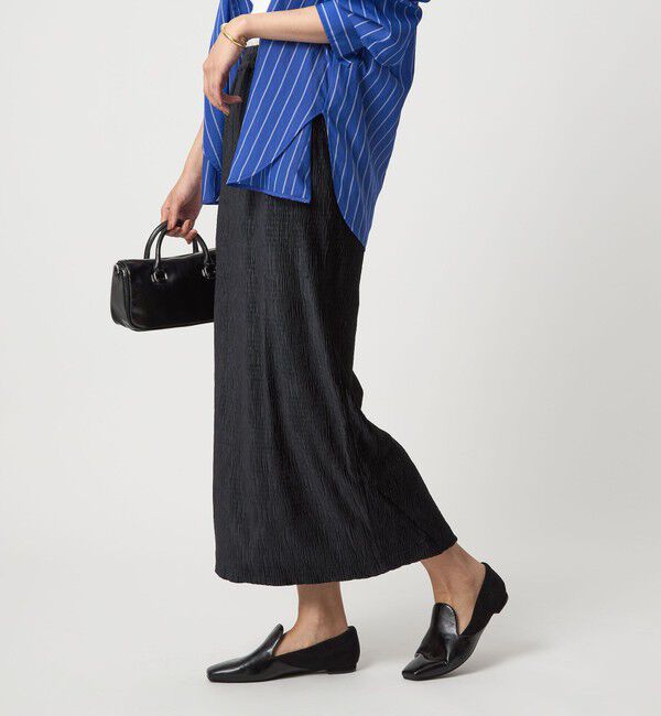 UNITED ARROWS green label relaxing「［size SHORTあり］クレープベロア タイト スカート」|タイト|