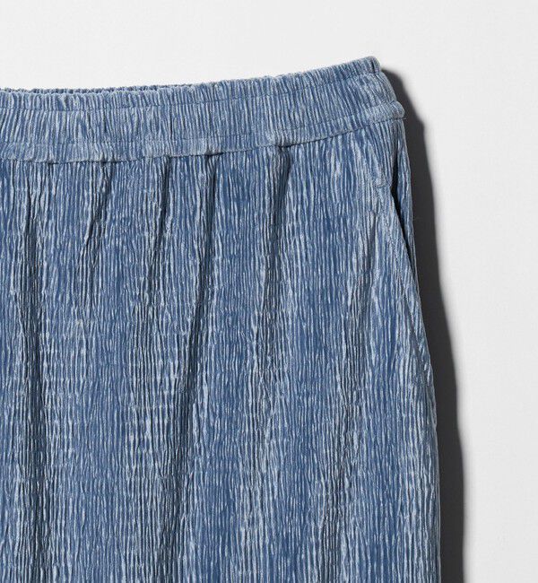 UNITED ARROWS green label relaxing「［size SHORTあり］クレープベロア タイト スカート」|タイト|