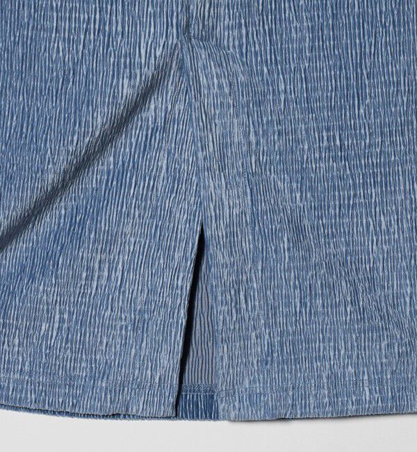 UNITED ARROWS green label relaxing「［size SHORTあり］クレープベロア タイト スカート」|タイト|