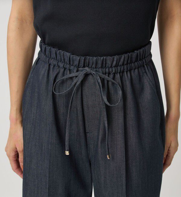 UNITED ARROWS green label relaxing「【結論シリーズ】ニーハイフレアパンツ デニム［size SHORT/TALLあり］」|デニム|