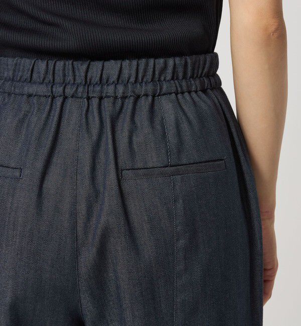 UNITED ARROWS green label relaxing「【結論シリーズ】ニーハイフレアパンツ デニム［size SHORT/TALLあり］」|デニム|