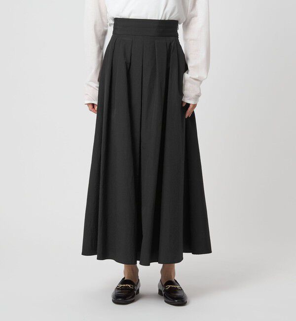 UNITED ARROWS green label relaxing「タック フレア スカート」|フレア|