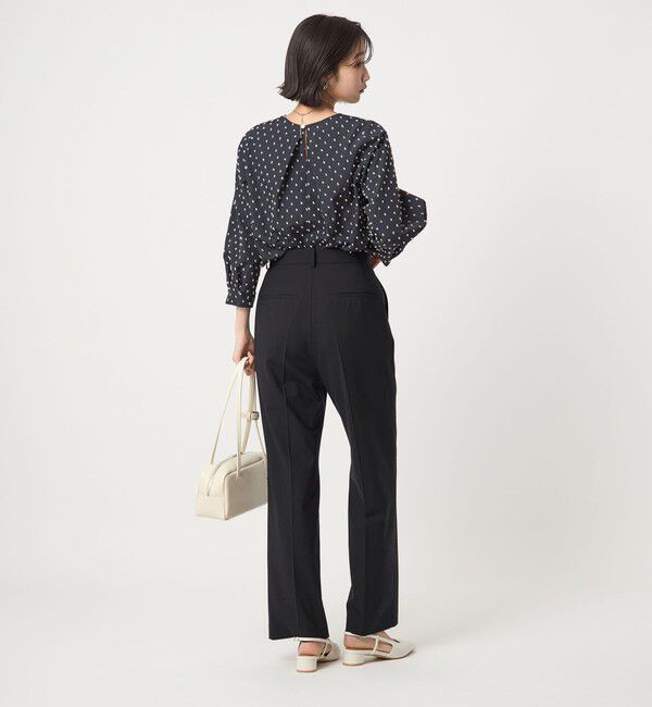 UNITED ARROWS green label relaxing「［size SHORT/TALLあり］カチリラ ストレート パンツ -ウォッシャブル・ストレッチ-」|スラックス|