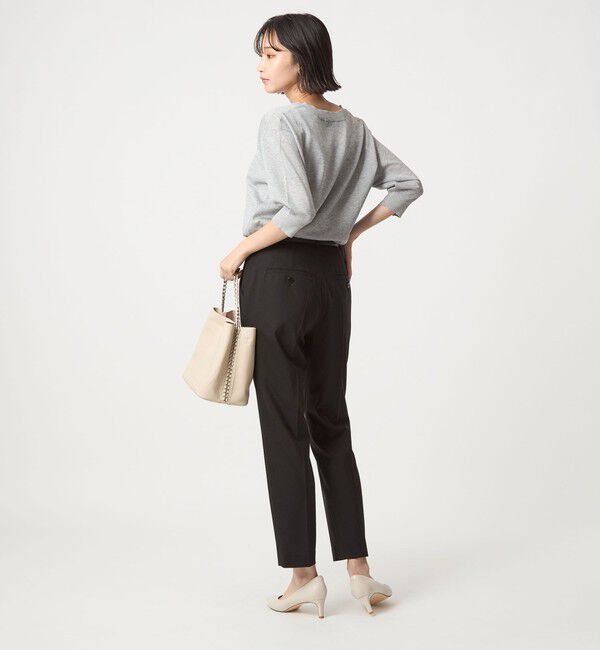 UNITED ARROWS green label relaxing「カチリラ テーパード パンツ -ウォッシャブル・ストレッチ-」|スラックス|