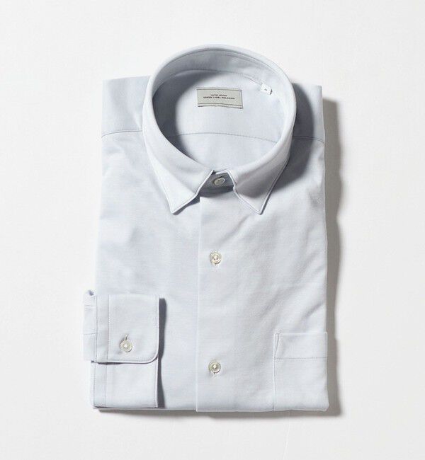 UNITED ARROWS green label relaxing「エブリット TC ジャージー スナップ ボタンダウン シャツ -イージーアイロン・吸水速乾・抗菌-」|シャツ・ブラウス|