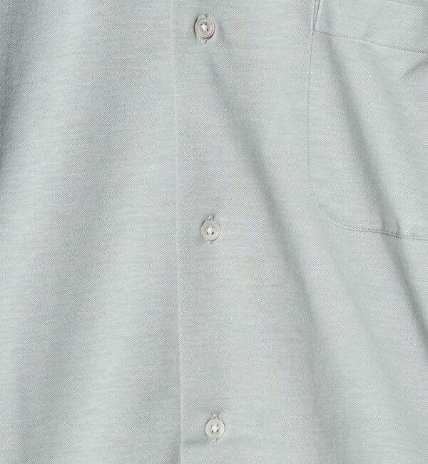 UNITED ARROWS green label relaxing「エブリット TC ジャージー スナップ ボタンダウン シャツ -イージーアイロン・吸水速乾・抗菌-」|シャツ・ブラウス|