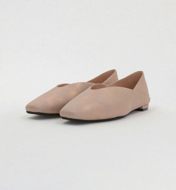 UNITED ARROWS green label relaxing「スクエア 2WAY フラットシューズ」|ローファー|