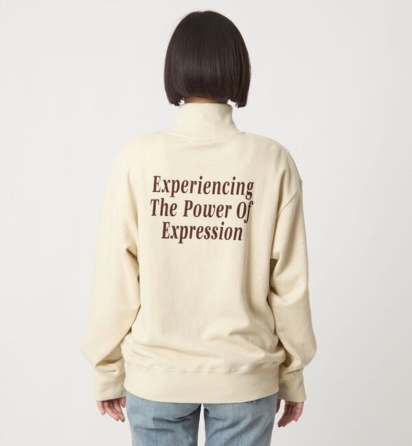 UNITED ARROWS green label relaxing「ミュージアム ロゴ ハーフジップ プルオーバー」|スウェット・ジャージ|