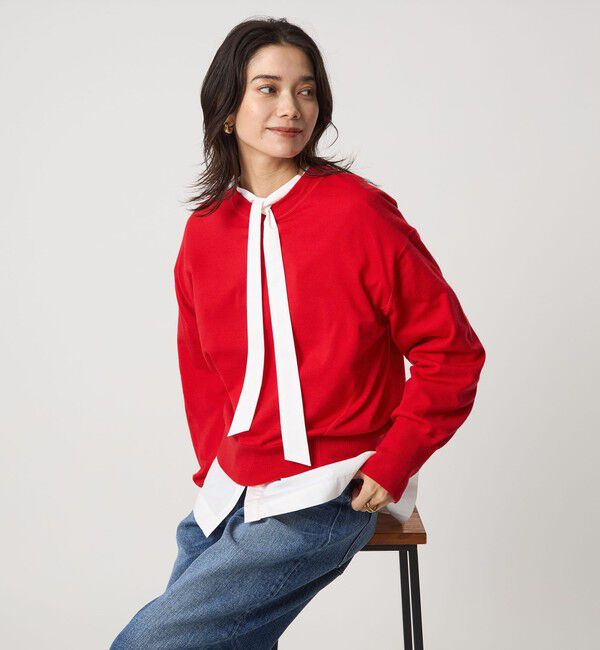 UNITED ARROWS green label relaxing「エブリニット クルーネック ウォッシャブル」|ニット・セーター|