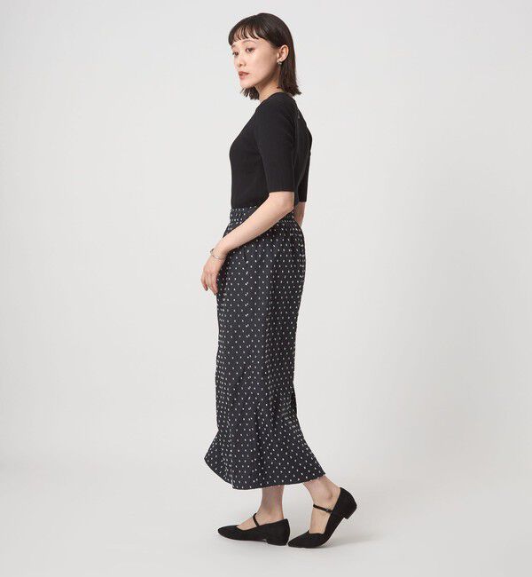 UNITED ARROWS green label relaxing「ドットジャカード タイト スカート」|タイト|