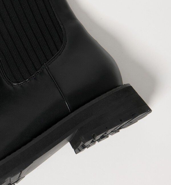 UNITED ARROWS green label relaxing「ストレッチ ショートブーツ 撥水」|ロングブーツ|