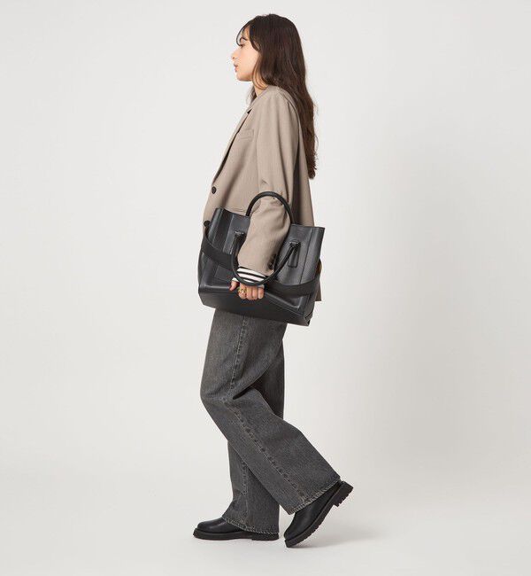 UNITED ARROWS green label relaxing「ストレッチ ショートブーツ 撥水」|ロングブーツ|