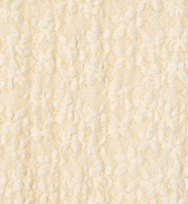 EMMEL REFINES「＜EMMEL REFINES＞EM カットレース クルーネック ロングスリーブ」|Tシャツ・カットソー|