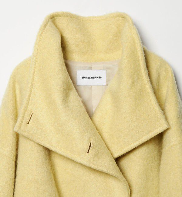 EMMEL REFINES「＜EMMEL REFINES＞EM スタンド シャギー ショートコート」|その他|