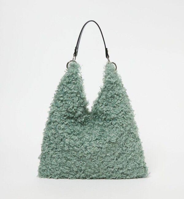 EMMEL REFINES「＜EMMEL REFINES＞EM カーリー フェイクファー １ショルダー トートバッグ」|トートバッグ|