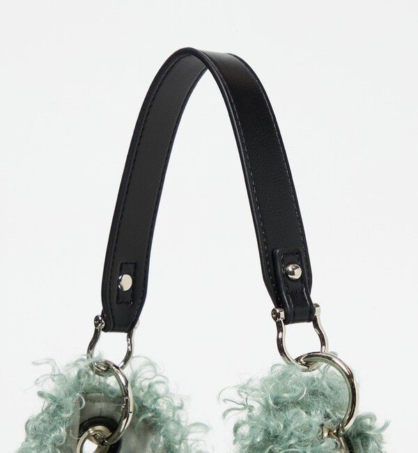 EMMEL REFINES「＜EMMEL REFINES＞EM カーリー フェイクファー １ショルダー トートバッグ」|トートバッグ|