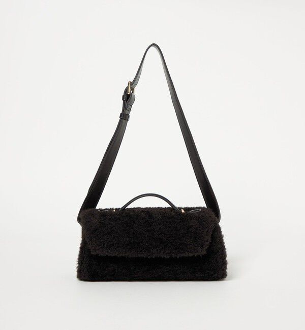 EMMEL REFINES「＜EMMEL REFINES＞EM フラップ ボア ショルダーバッグ」|ショルダー・メッセンジャー|