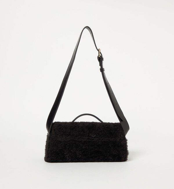 EMMEL REFINES「＜EMMEL REFINES＞EM フラップ ボア ショルダーバッグ」|ショルダー・メッセンジャー|