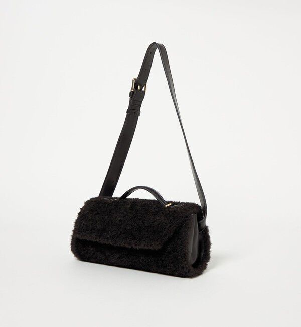 EMMEL REFINES「＜EMMEL REFINES＞EM フラップ ボア ショルダーバッグ」|ショルダー・メッセンジャー|