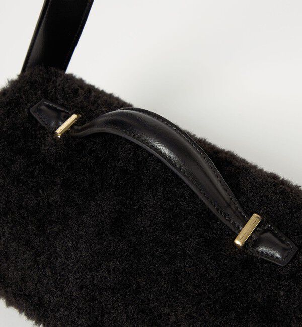 EMMEL REFINES「＜EMMEL REFINES＞EM フラップ ボア ショルダーバッグ」|ショルダー・メッセンジャー|