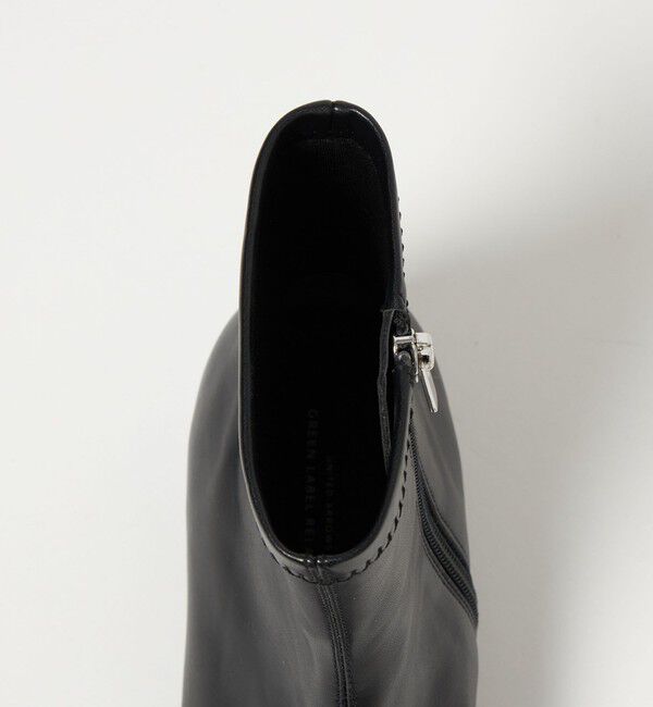 UNITED ARROWS green label relaxing「スクエアストレッチ ショートブーツ（3cmヒール）撥水」|ロングブーツ|