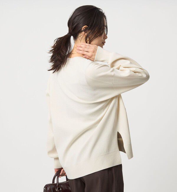 UNITED ARROWS green label relaxing「パフニット カーディガン ウォッシャブル」|カーディガン|