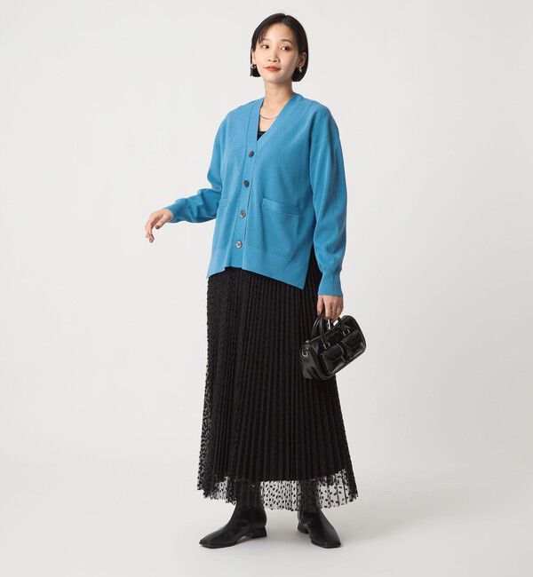 UNITED ARROWS green label relaxing「パフニット カーディガン ウォッシャブル」|カーディガン|