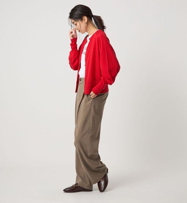 UNITED ARROWS green label relaxing「エブリニット 2WAY カーディガン ウォッシャブル」|カーディガン|