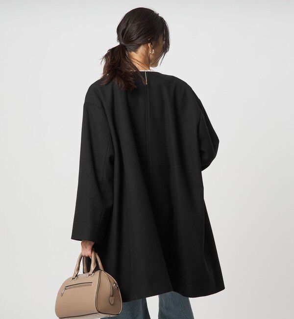 UNITED ARROWS green label relaxing「【別注】＜Traditional Weatherwear＞LINTON ノーカラー コート」|ノーカラーコート|