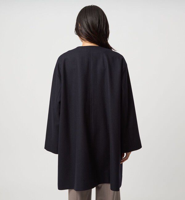 UNITED ARROWS green label relaxing「【別注】＜Traditional Weatherwear＞LINTON ノーカラー コート」|ノーカラーコート|