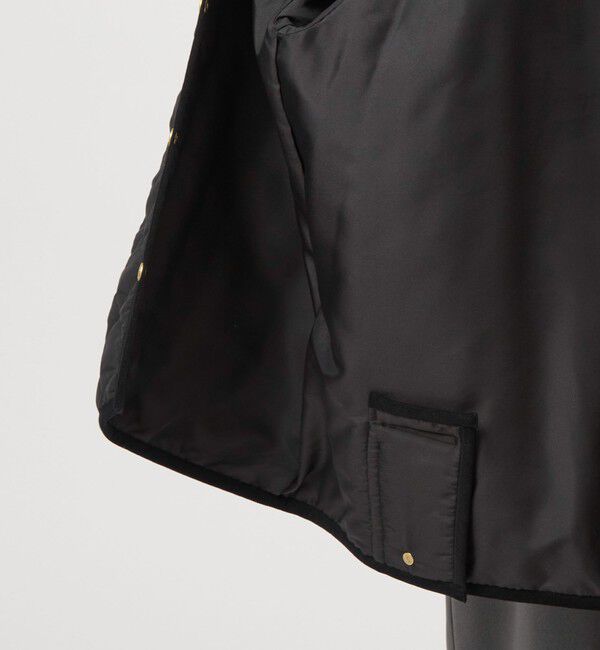 UNITED ARROWS green label relaxing「【別注】＜Traditional Weatherwear＞ARKLEY Aライン  キルティング  ミドル  コート」|ノーカラーコート|