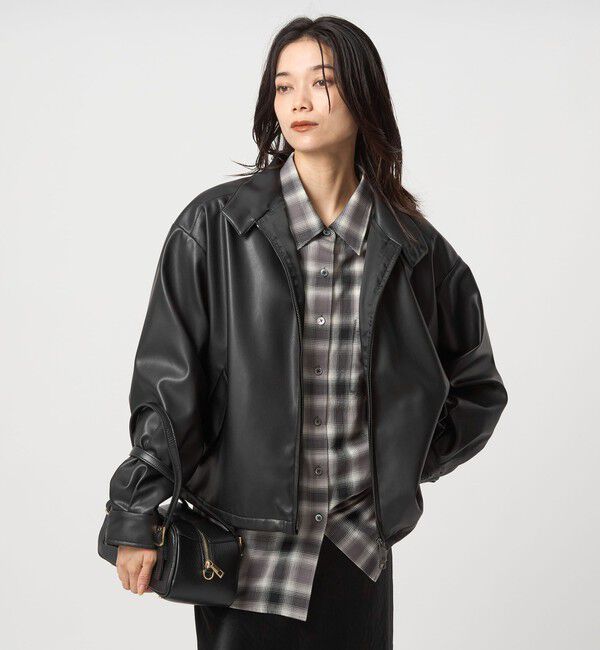 UNITED ARROWS green label relaxing「【別注】＜BARACUTA＞レザーライク G4 ジャケット」|その他|