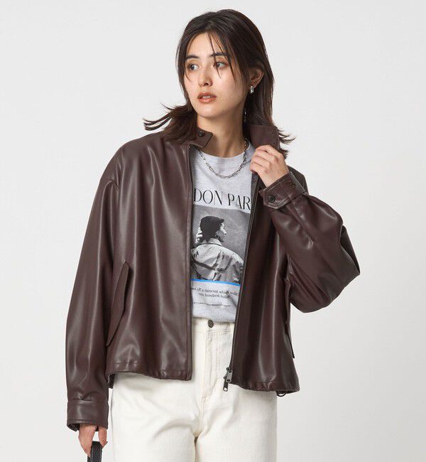 UNITED ARROWS green label relaxing「【別注】＜BARACUTA＞レザーライク G4 ジャケット」|その他|