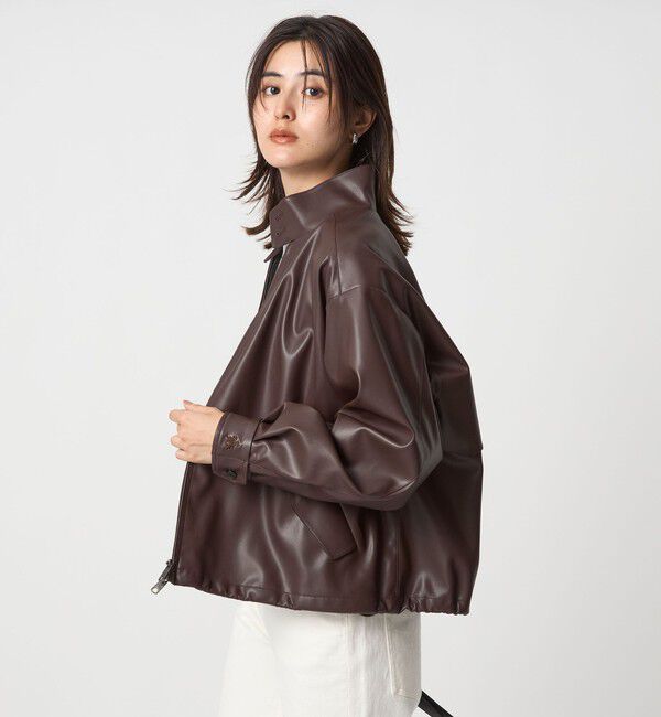 UNITED ARROWS green label relaxing「【別注】＜BARACUTA＞レザーライク G4 ジャケット」|その他|