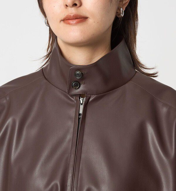 UNITED ARROWS green label relaxing「【別注】＜BARACUTA＞レザーライク G4 ジャケット」|その他|