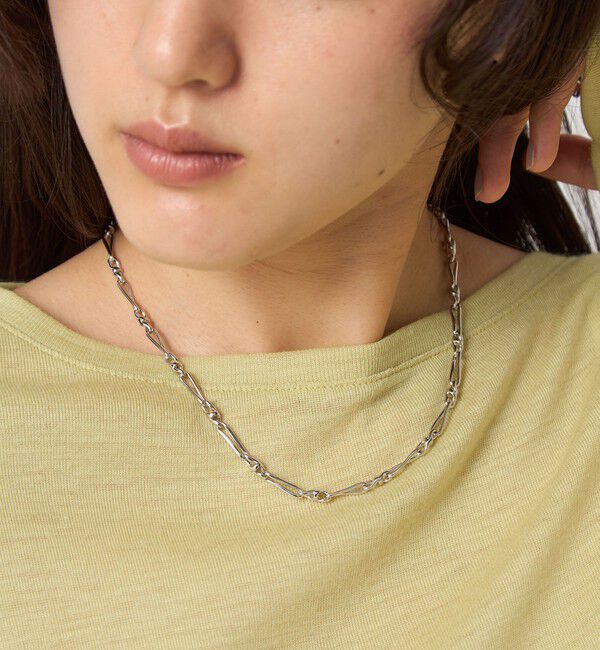 UNITED ARROWS green label relaxing「ツイストデザイン チェーンネックレス」|ネックレス|